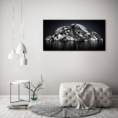 Foto obraz na ścianę akryl Diamenty
