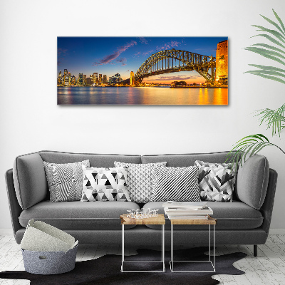 Foto obraz szkło akryl Panorama Sydney