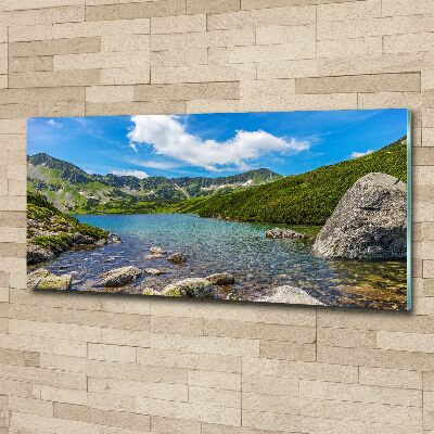 Foto obraz szkło akryl Dolina Tatry