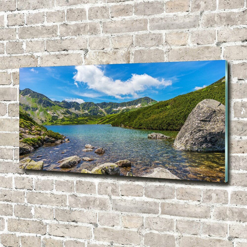 Foto obraz szkło akryl Dolina Tatry