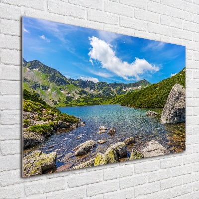 Foto obraz szkło akryl Dolina Tatry