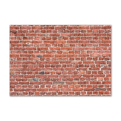 Foto obraz szkło akryl Ceglana ściana