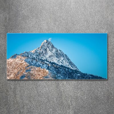 Foto obraz szkło akryl Giewont Tatry