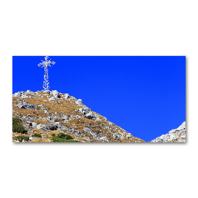 Foto obraz szkło akryl Giewont Tatry