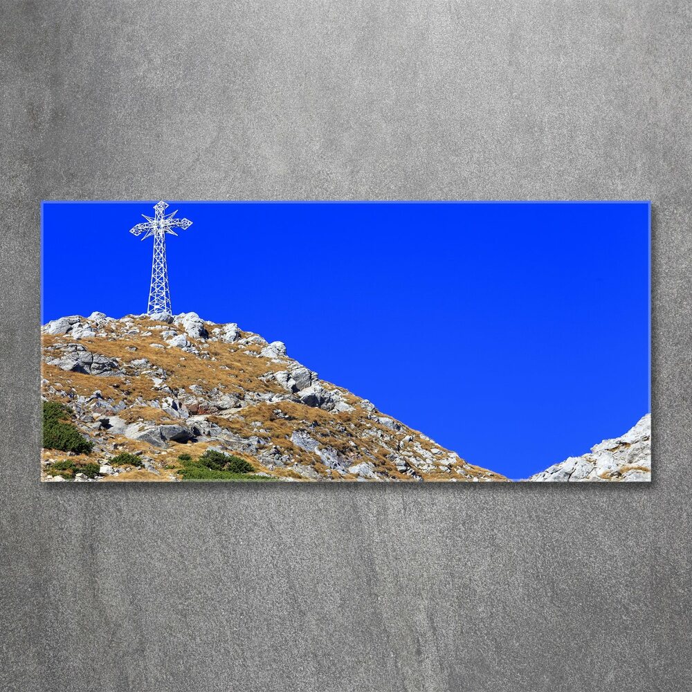 Foto obraz szkło akryl Giewont Tatry