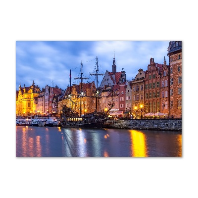 Foto obraz szkło akryl Gdańsk Polska