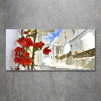 Foto obraz szkło akryl Mykonos Grecja