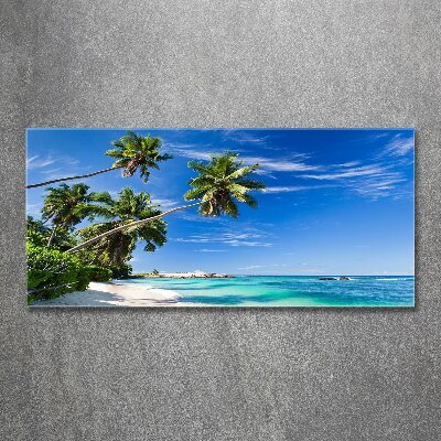 Foto obraz szkło akryl Tropikalna plaża