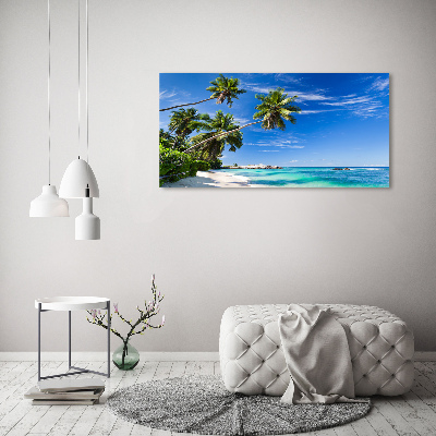 Foto obraz szkło akryl Tropikalna plaża