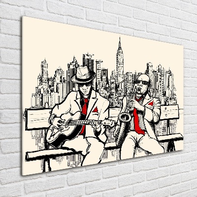 Foto obraz szkło akryl Nowy Jork Jazz