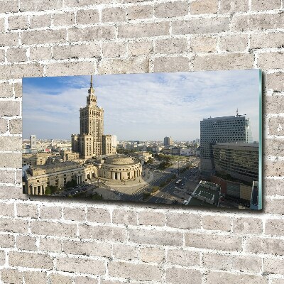 Foto obraz szkło akryl Pałac Kultury