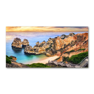 Foto obraz szkło akryl Lagos Portugalia