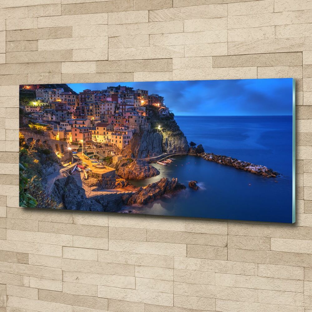 Foto obraz szkło akryl Manarola Włochy