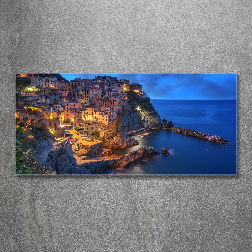 Foto obraz szkło akryl Manarola Włochy