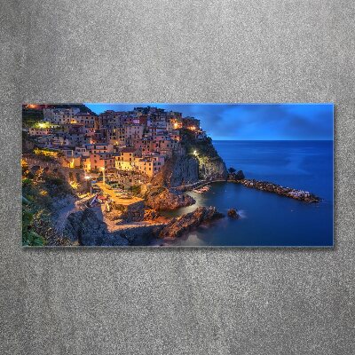 Foto obraz szkło akryl Manarola Włochy