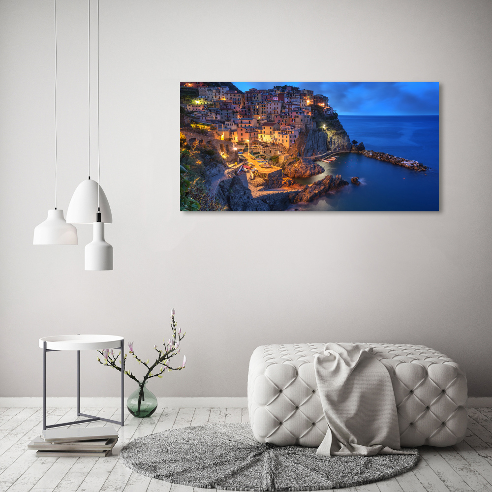 Foto obraz szkło akryl Manarola Włochy