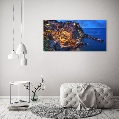 Foto obraz szkło akryl Manarola Włochy