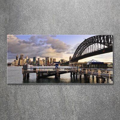 Foto obraz szkło akryl Most w Sydney