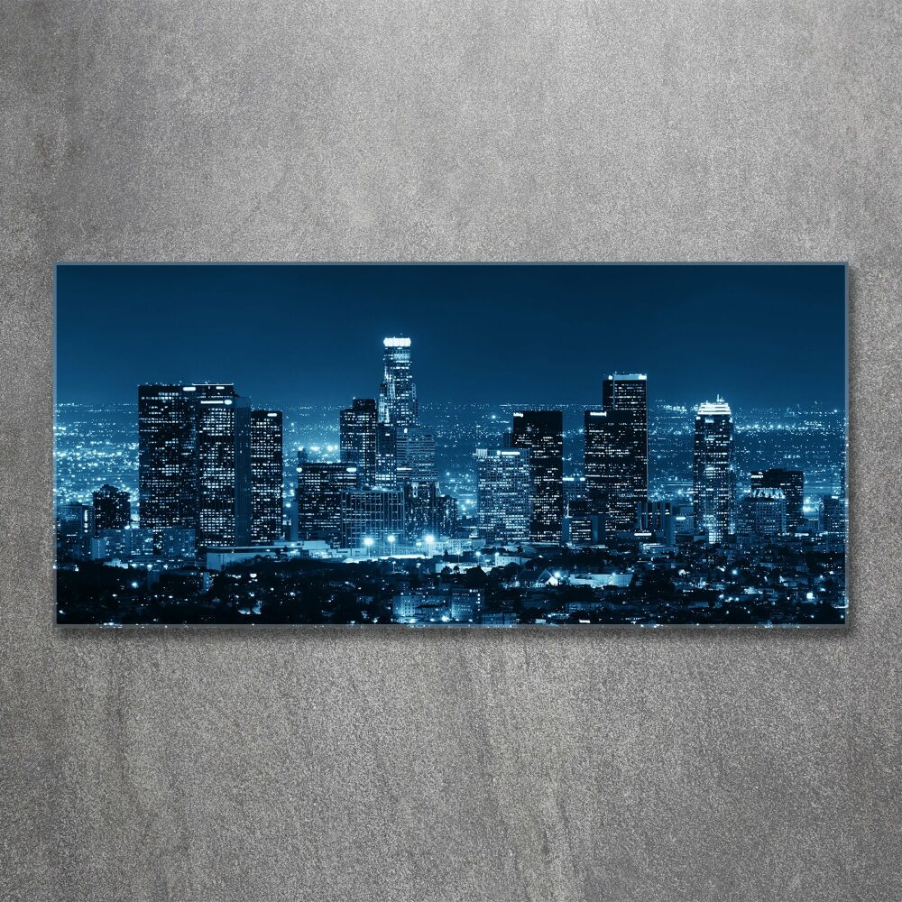 Foto obraz szkło akryl Los Angeles nocą