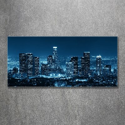 Foto obraz szkło akryl Los Angeles nocą