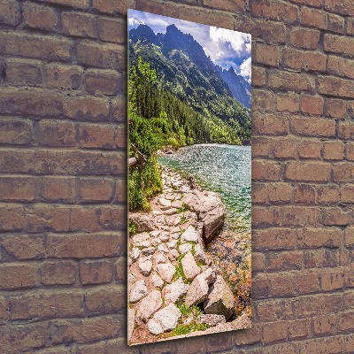 Obraz zdjęcie szkło akryl pionowy Morskie oko Tatry