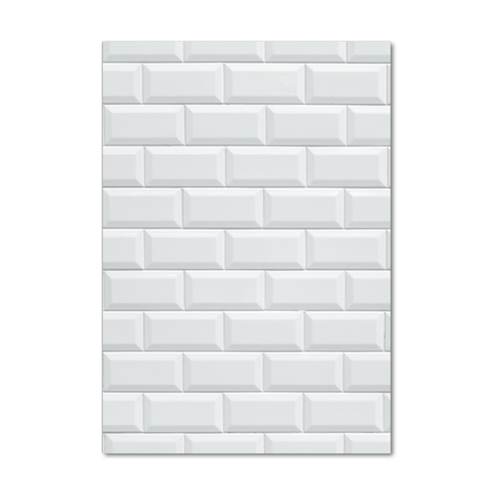 Foto obraz akryl pionowy Ceramiczna ściana