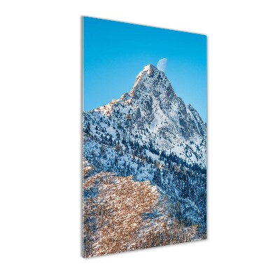Obraz zdjęcie na ścianę akryl pionowy Giewont Tatry