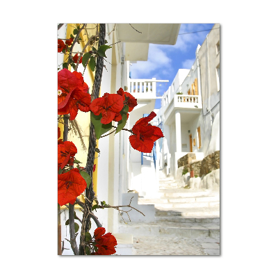 Foto obraz szkło akryl pionowy Mykonos Grecja