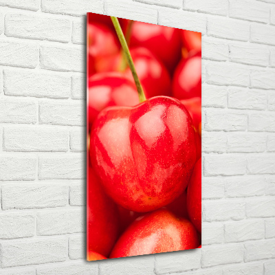 Obraz zdjęcie szkło akryl pionowy Wiśnie