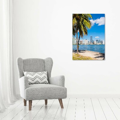 Foto obraz szkło akryl pionowy Miami