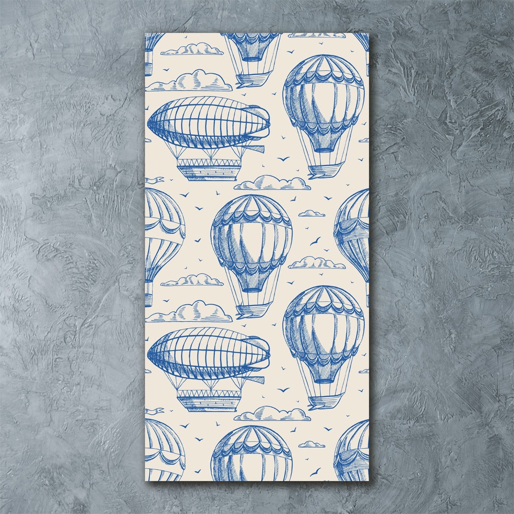 Obraz zdjęcie szkło akryl pionowy Sterowce i balony