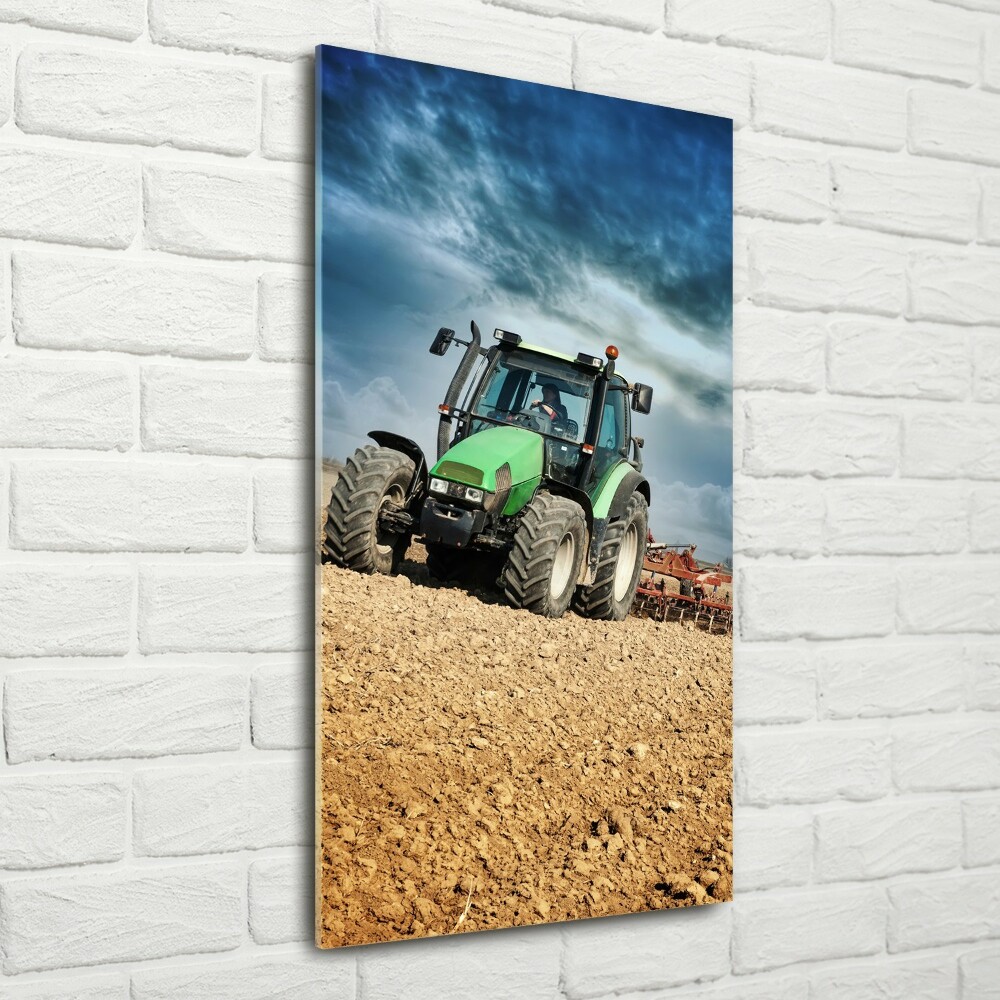 Foto obraz akryl pionowy Traktor