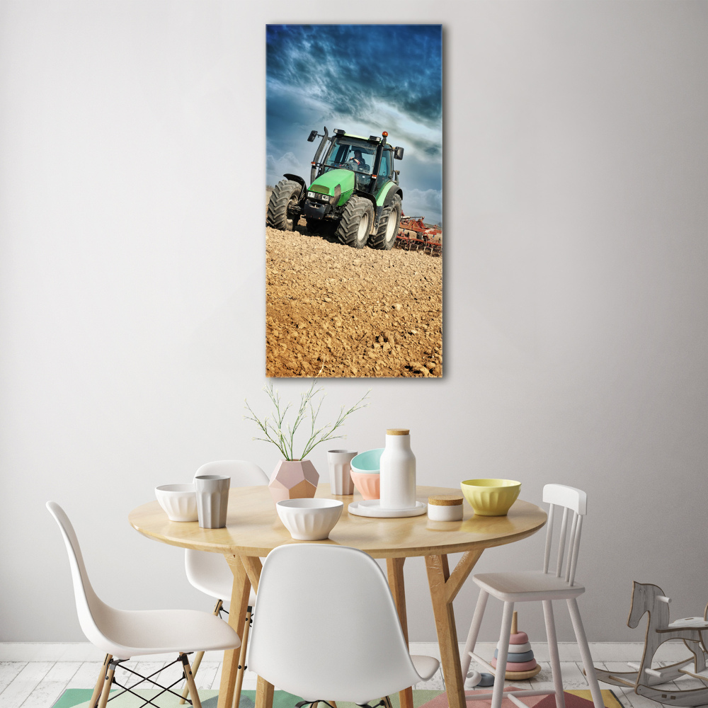 Foto obraz akryl pionowy Traktor