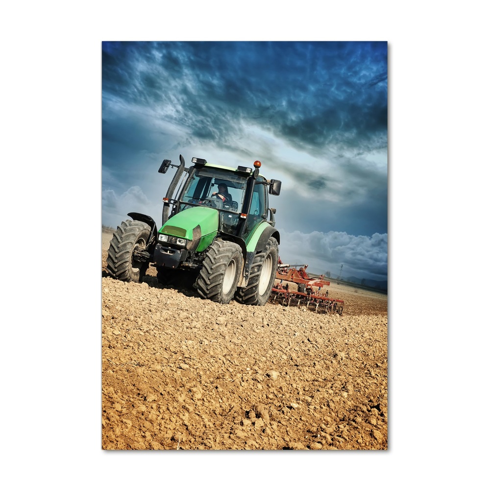 Foto obraz akryl pionowy Traktor