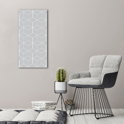 Foto obraz szkło akryl pionowy Geometryczne tło