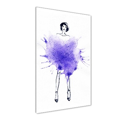 Obraz zdjęcie szkło akryl pionowy Ilustracja mody