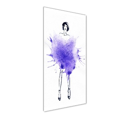 Obraz zdjęcie szkło akryl pionowy Ilustracja mody