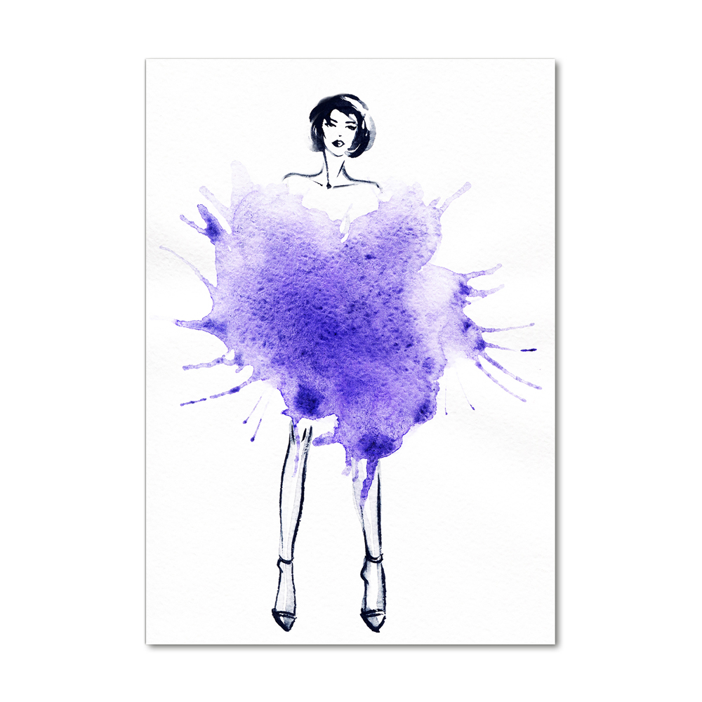 Obraz zdjęcie szkło akryl pionowy Ilustracja mody