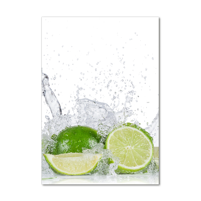 Obraz zdjęcie szkło akryl pionowy Limonka