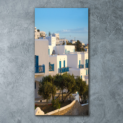 Foto obraz szkło akryl pionowy Mykonos Grecja