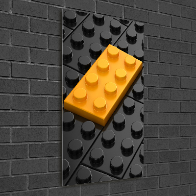 Obraz zdjęcie na scianę akrylowy pionowy Klocki lego