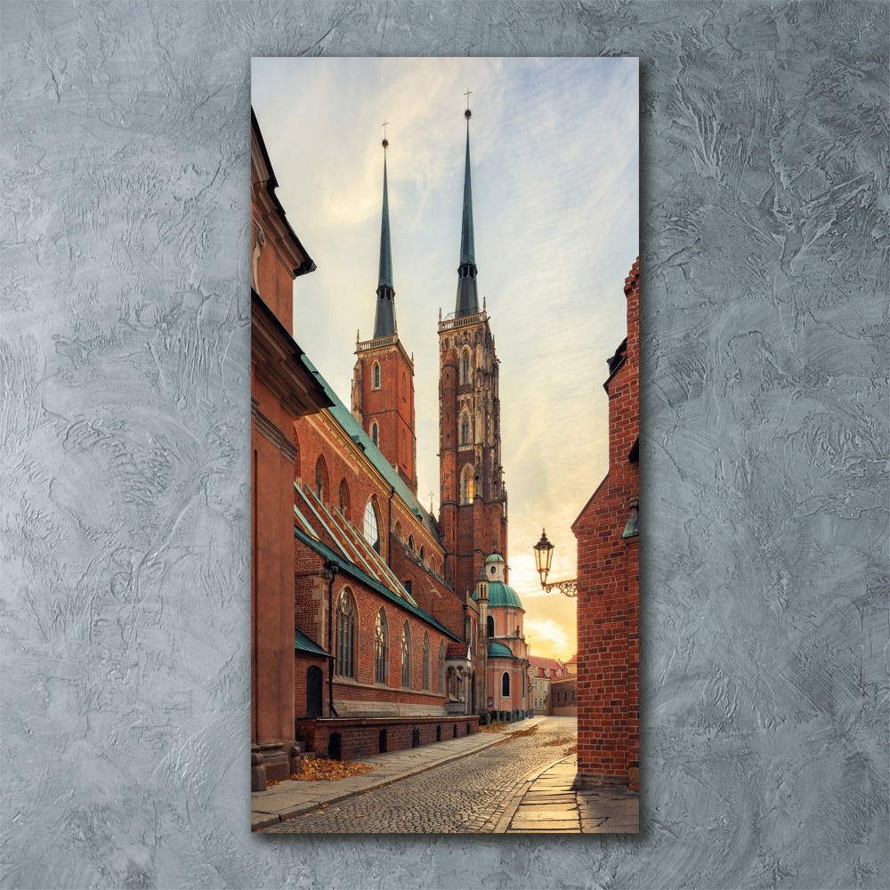 Foto obraz szkło akryl pionowy Wrocław Polska