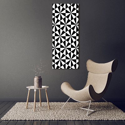 Foto obraz akryl pionowy Geometryczne tło