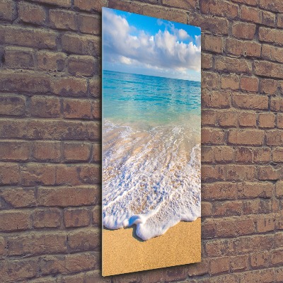 Foto obraz akryl pionowy Tropikalna plaża