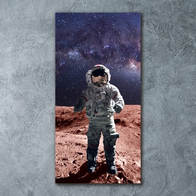 Foto obraz szkło akryl pionowy Astronauta