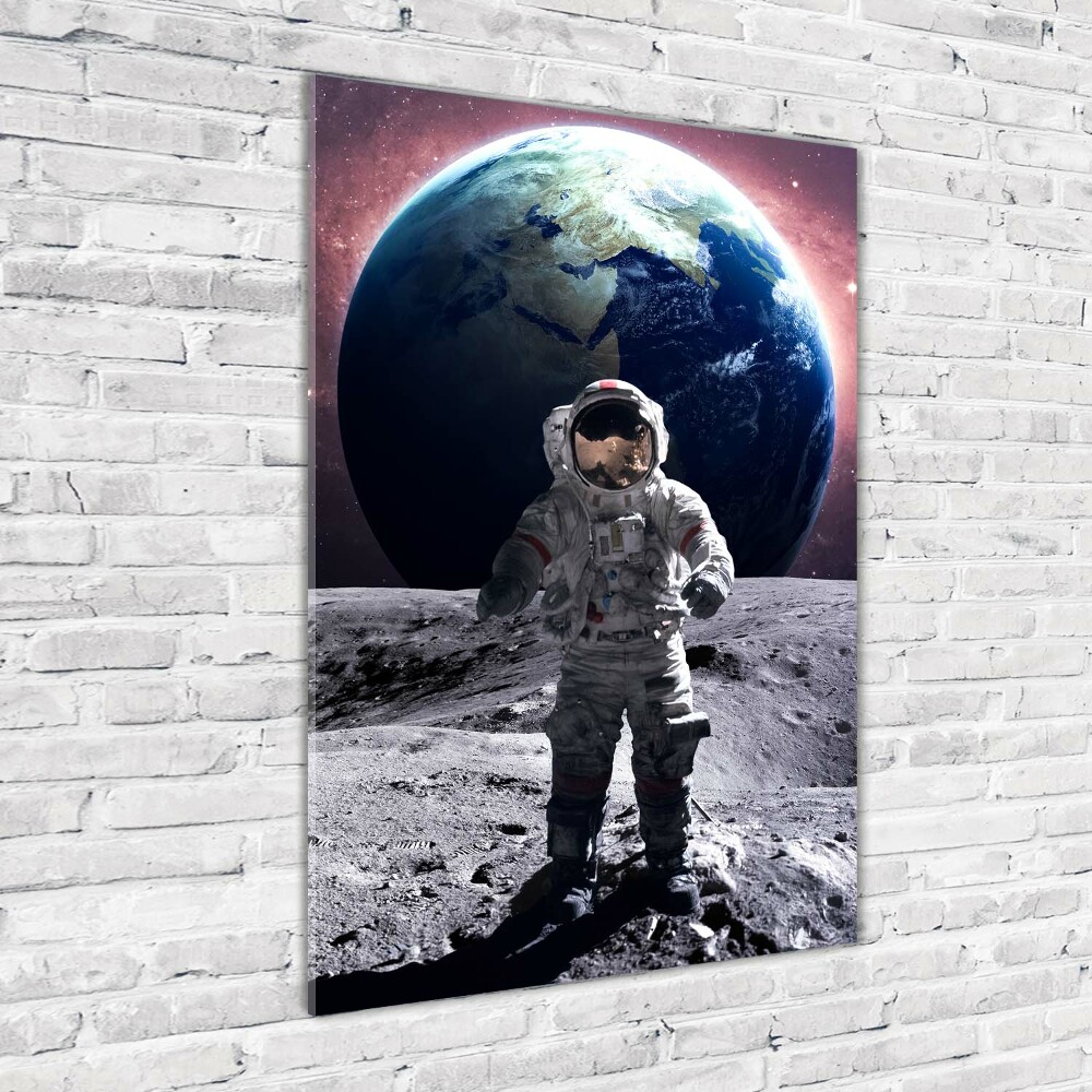 Foto obraz szkło akryl pionowy Astronauta