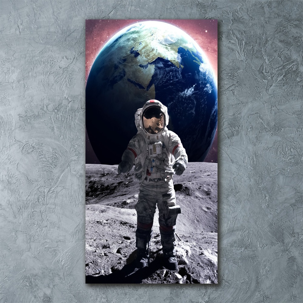 Foto obraz szkło akryl pionowy Astronauta