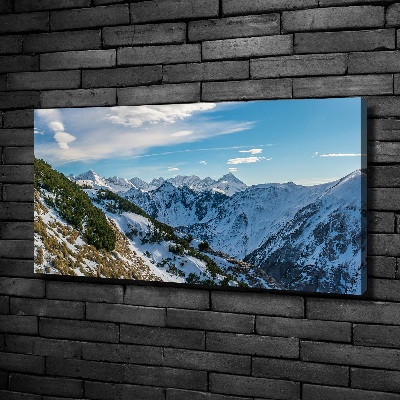 Foto obraz canvas Korona Tatr