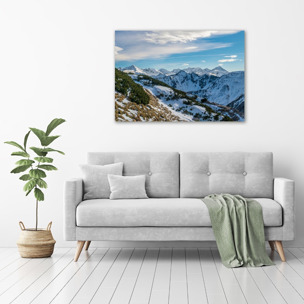 Foto obraz canvas Korona Tatr