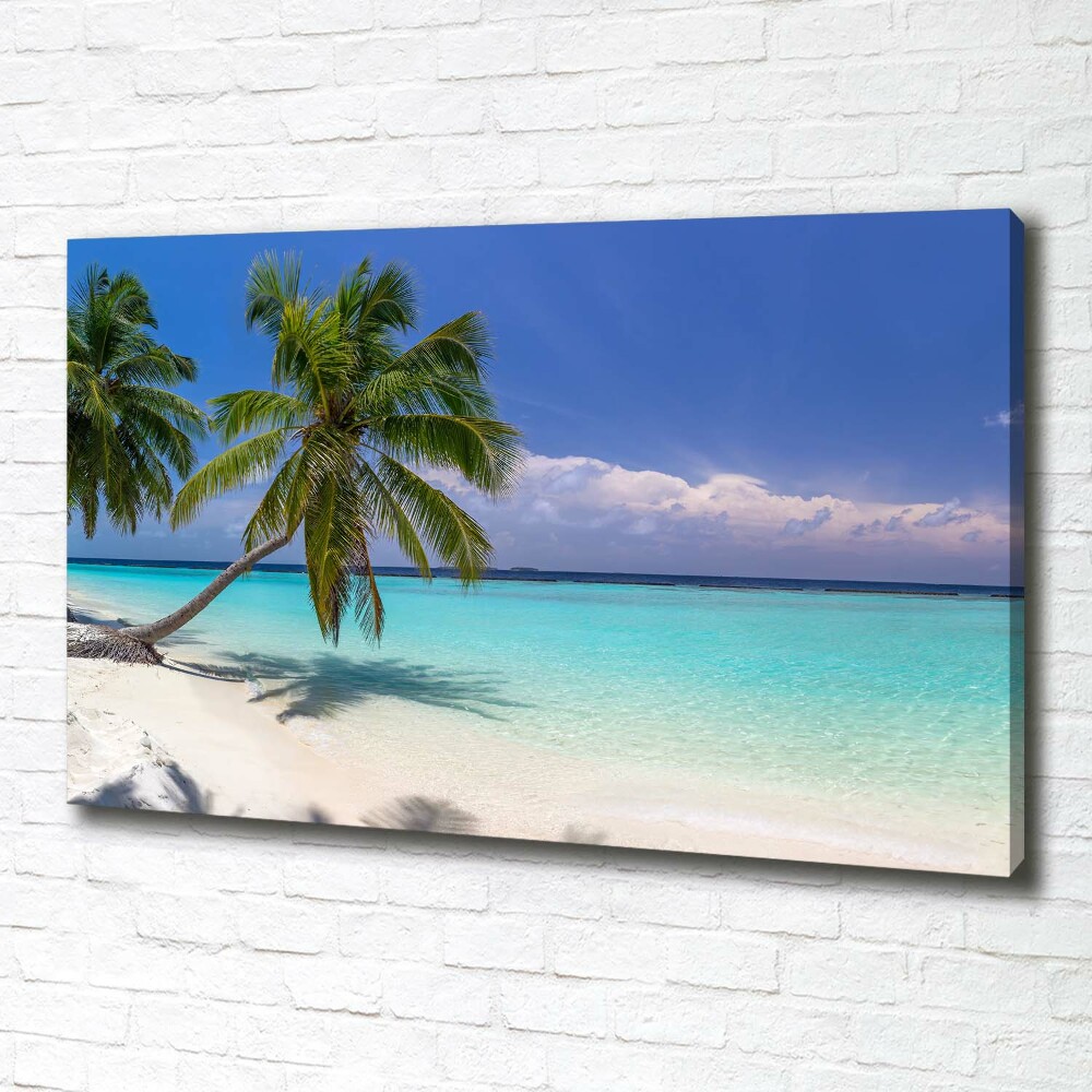 Foto obraz na płótnie Panorama plaży
